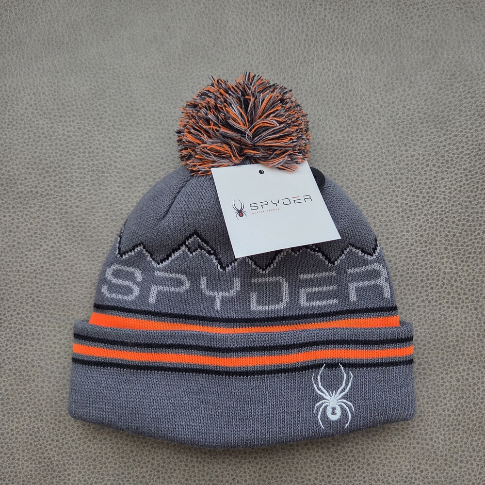 Spyder Toddler Kids Pom-Pom Beanie